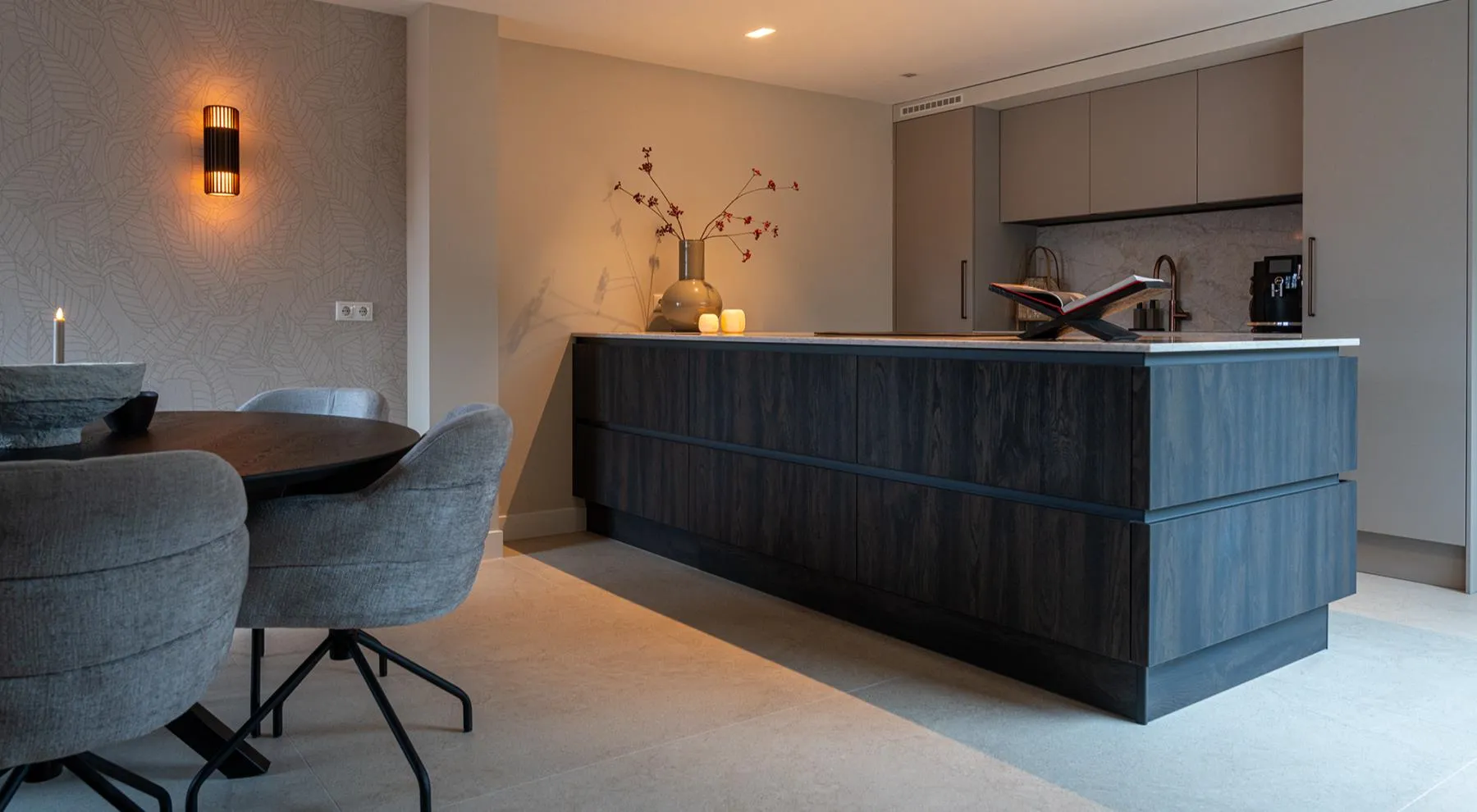 Stijlvol schiereiland in Burnt Wood 